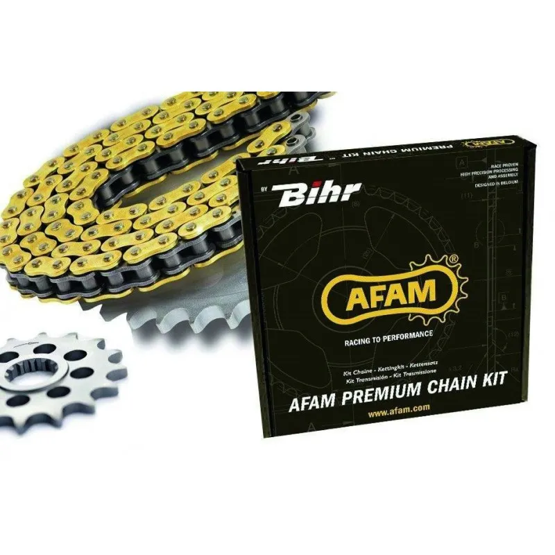 Kit chaîne AFAM 520XRR3 13/48 renforcé - piecemotoquad